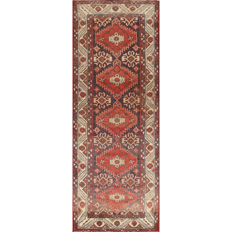 Tapis de couloir rétro Vintage Sarouk 3 x 10