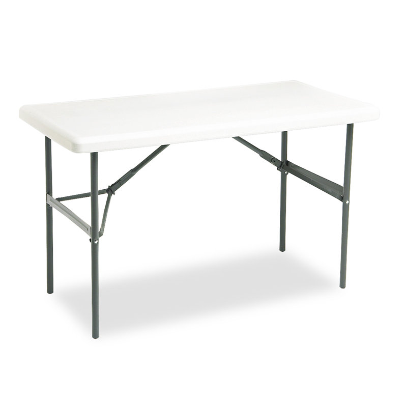 Platinum 48"x24" Rectangular Steel Folding Utility Table