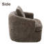 Chaise de baril de Chenille-120328502