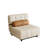 32'' Single Corduroy Reclining Sofa Chair,Ajustable Back Accent Chair,with Pillow-1906826353