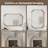 Genan Accent Mirror Scalloped Rectangle Wall Mirror-1685138544-1685138545