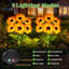 Yellow,Green Solar Powered Pathway Light Kit