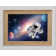 Bright Star Spaceman In The Galaxy - Single Picture Frame Art Prints ...