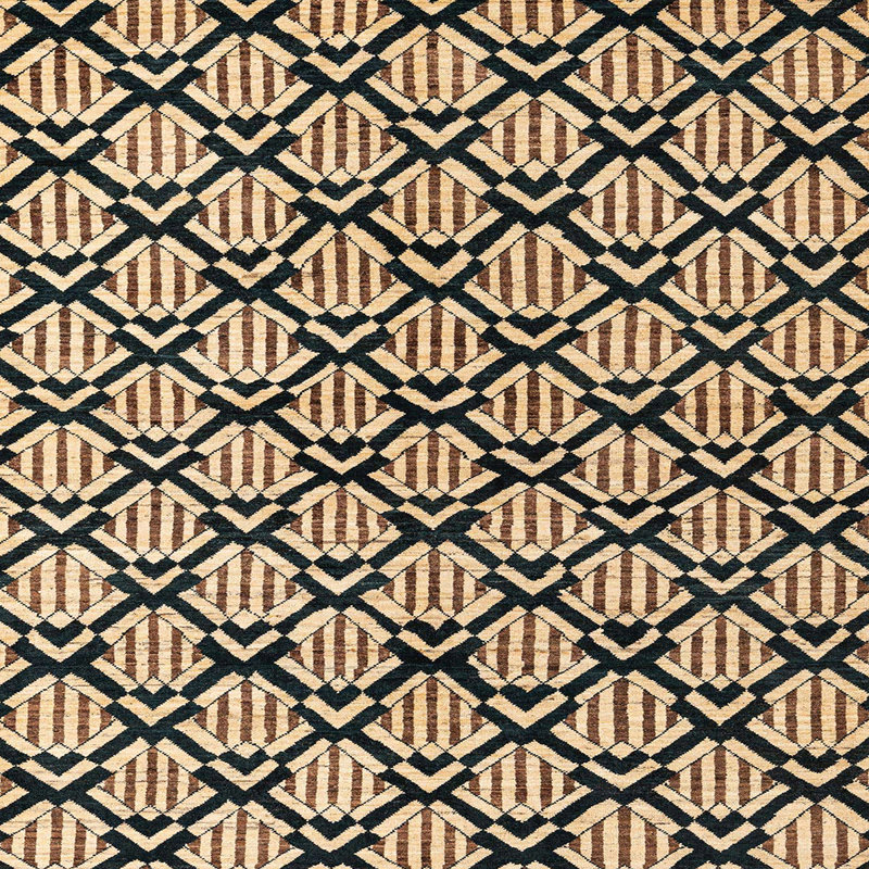 Geometric Indoor Rug, Square 4'