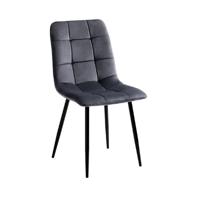 Ashanti 47cm H Upholstered Side Chair, Grey