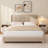 Cordoba Upholstered Platform Bed with Adjustable Headboard-2110347136-2083019662
