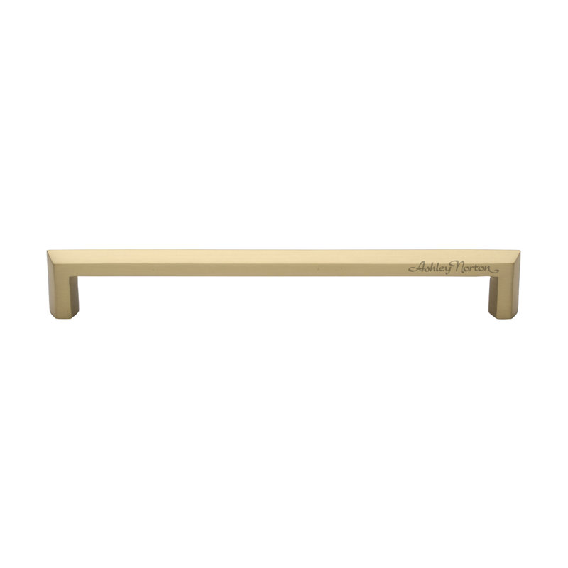 Hex Profile Cabinet Bar Pull, Black, 8"