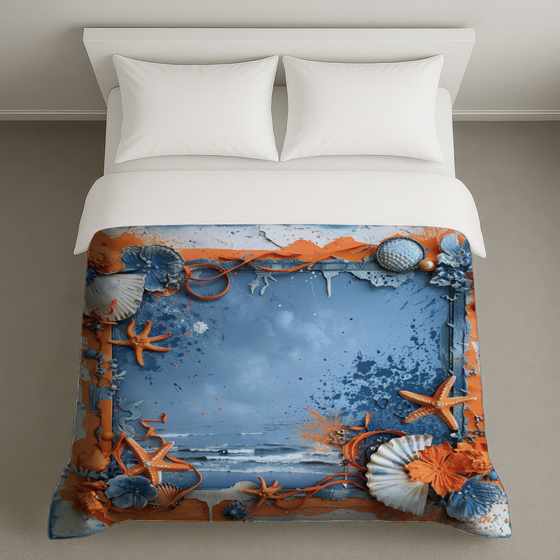 Housse de couette Seaside Bedding, Grand lit