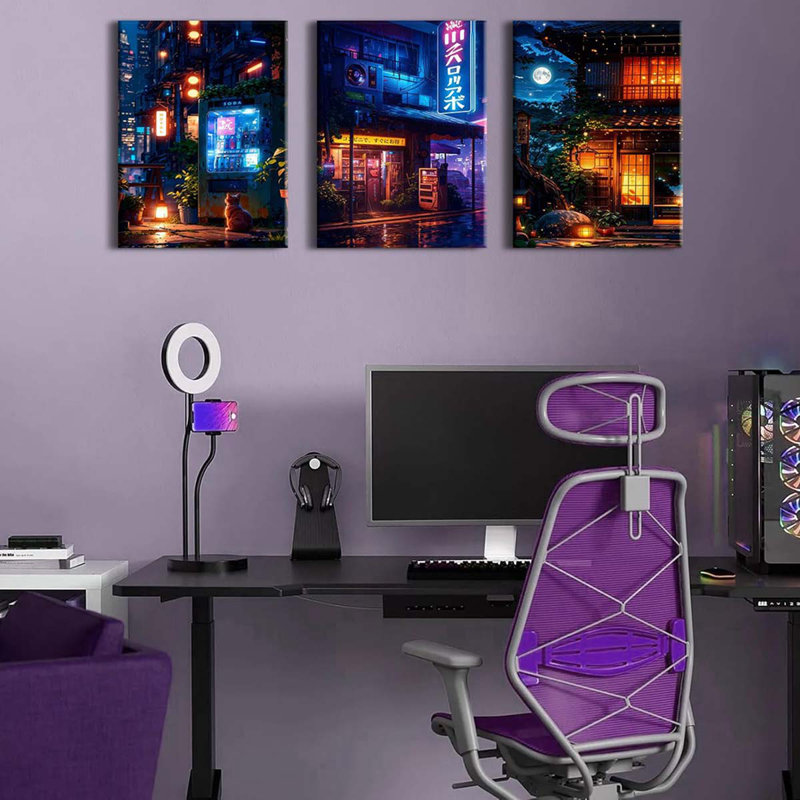 3 Piece Wrapped Canvas Print