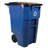 Resin Outdoor Trash & Recycling Bin - 50 Gallons-20871795