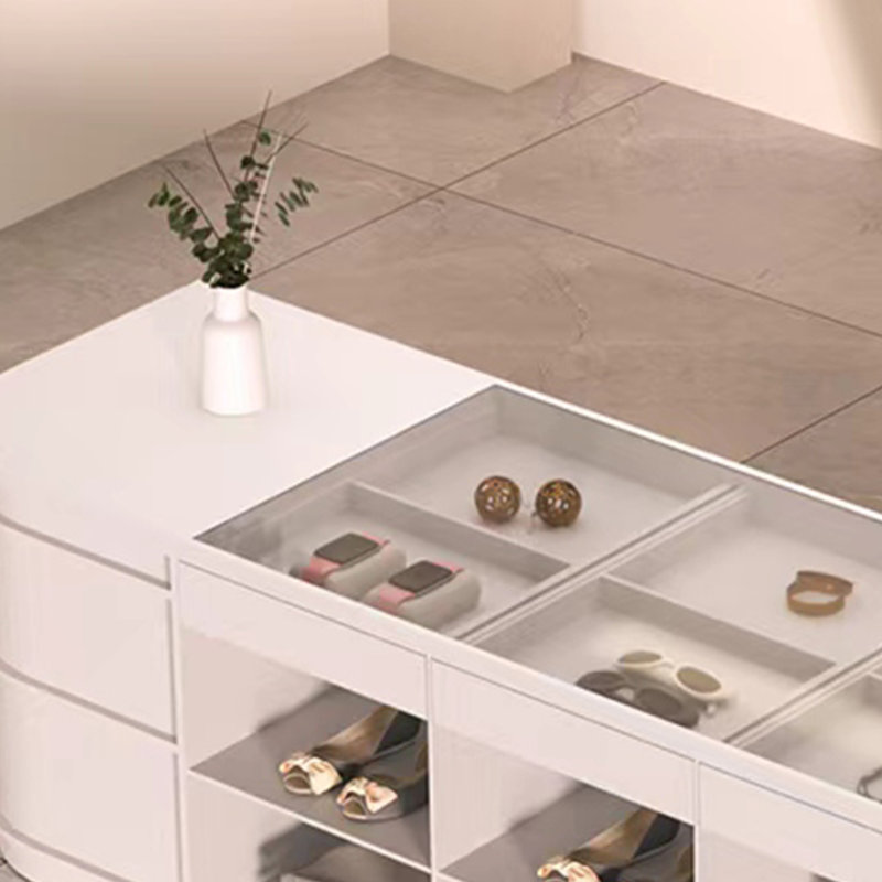 Vitrine pour îlot central Fashion Fashion Luxury, H 35,43 po x l 55,11 po x P 23,62 po