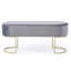 Banc rembourré en velours Shante-1788653522