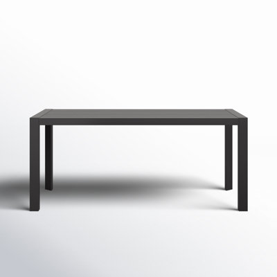 Amelle 70'' Aluminum Outdoor Dining Table