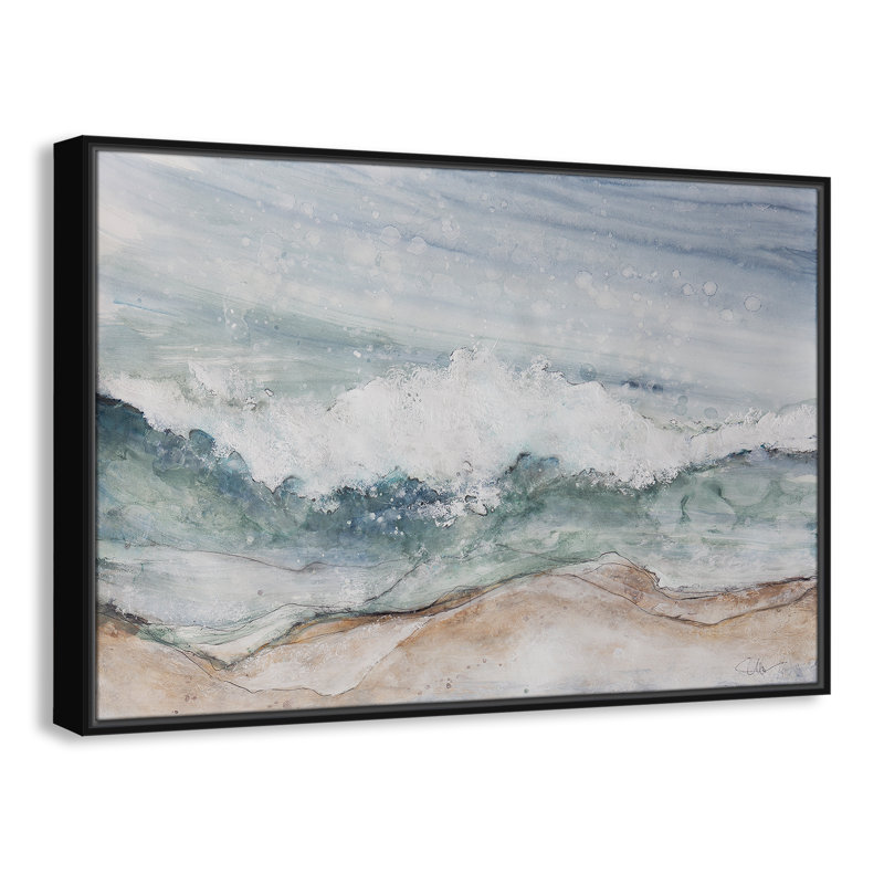 Morning Crush " Morning Crush " by Filippo Ioco, 25.5'' H x 37.5'' W x 2'' D, Black Framed