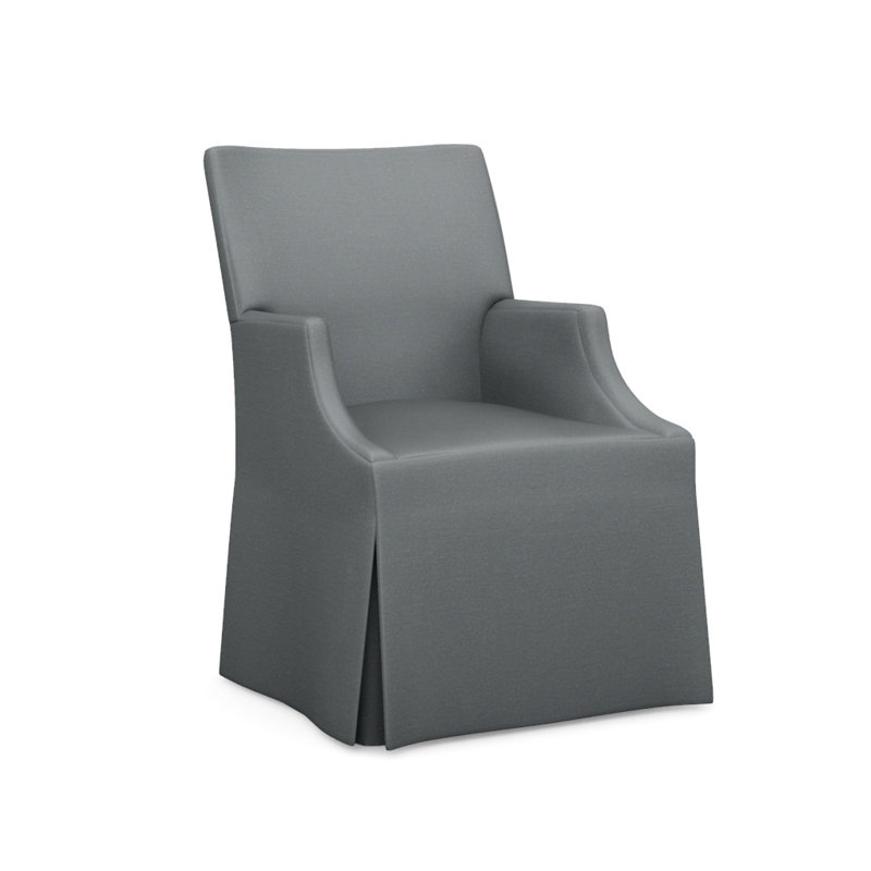 Lia Upholstered Arm Chair, Linden Delft