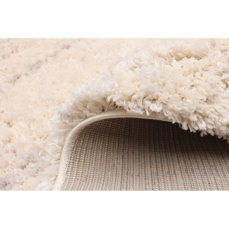 Tapis crème / gris clair Barrs 5 pi 3 po x 7 pi 3 po, Rectangle 3 pi 11 po x 5 pi 7 po