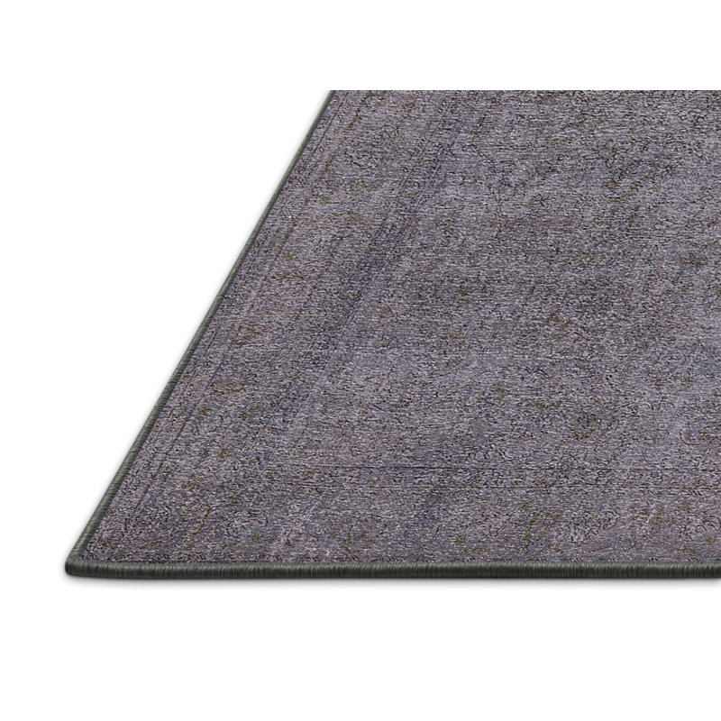 Tapis oriental gris Mariko, Tapis de couloir 2 pi x 5 pi