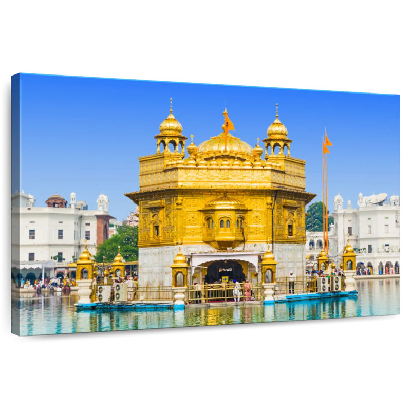 Temple d'or de Nicci Amritsar, H 8 po x l 12 po