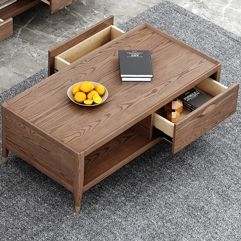 Table basse en bois de frêne
