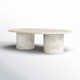 Verbana Genuine Marble Single Coffee Table