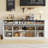 70" Large Sideboard Buffet Cabinet-950382420