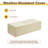 Wolftail 15.5'' H x 56'' W Magnesium Oxide Concrete Propane Outdoor Fire Pit Table with Lid-642432222