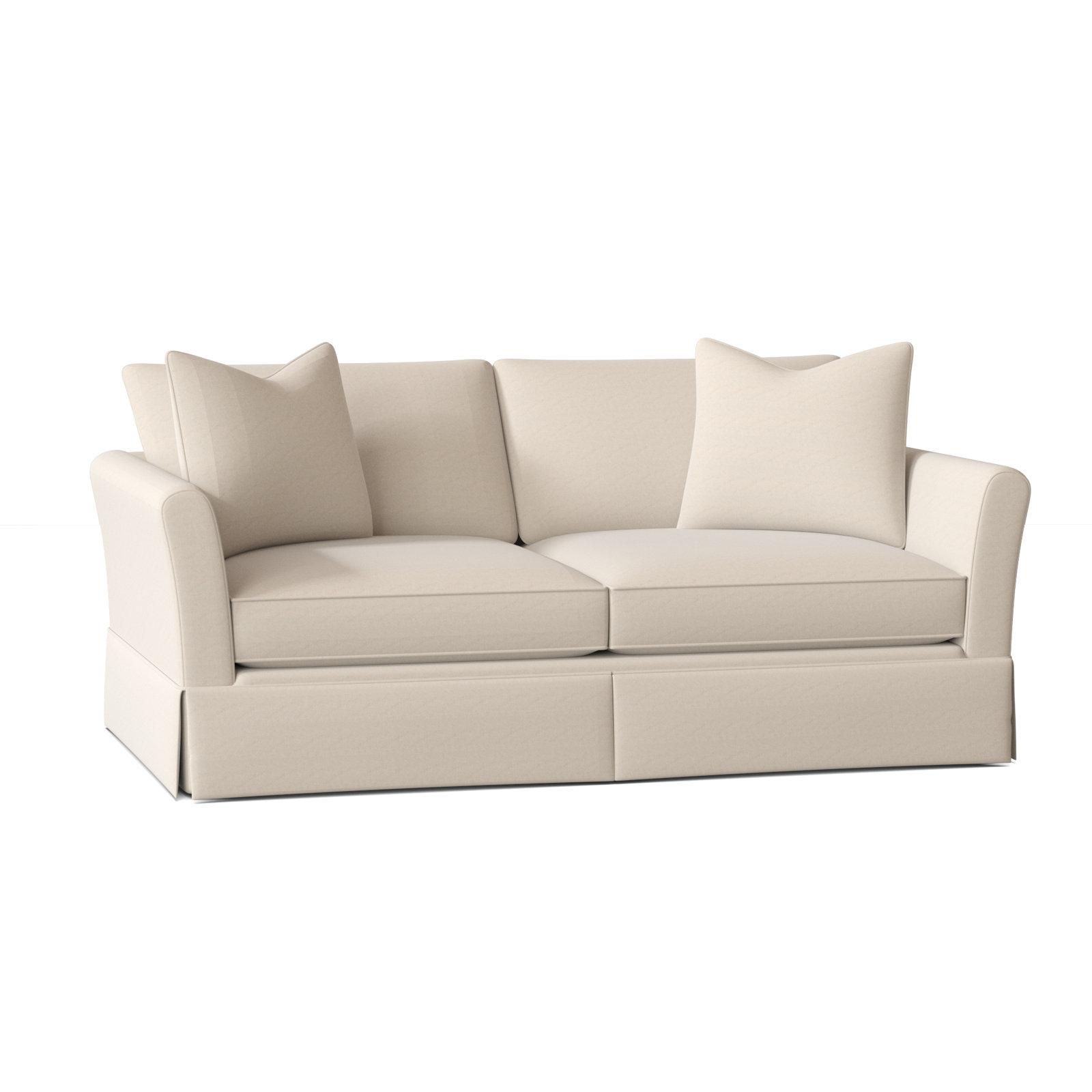 Shelby 60'' Upholstered Sleeper Sofa, Bayou Natural