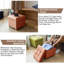 38cm Wide Footstool Ottoman-647977357