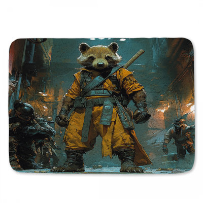 Tapis de bain Animal Warrior Fantasy