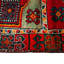 Red Vintage Traditional Wool Runner - 3'5"" x 18'4""