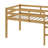 Twin Elevated Loft Bed Comes With Ladder-1788968143