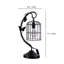 Lampe de table noire 17,5 "Aarynn