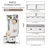 HOMCOM 3-In-1 Hall Tree-1385870628