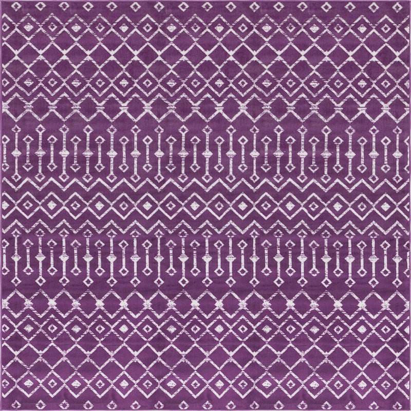 Aemtenan Abstract Indoor Rug, Square 6'
