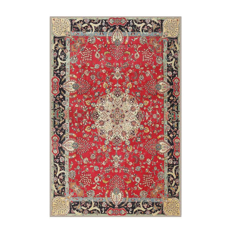 Christmut Oriental Indoor Rug, Rectangle 3' x 5'