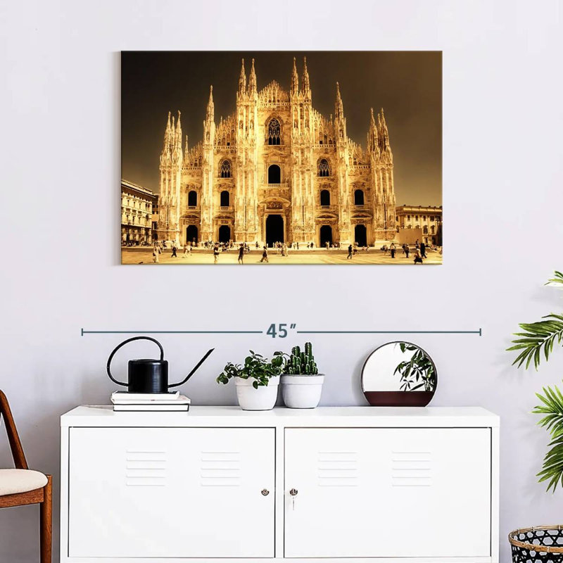Ravi Gothic Milan Cathedral, 24" H x 36" W