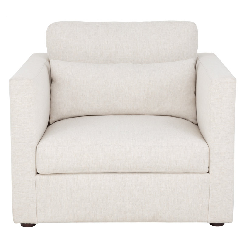 Fauteuil à coussin bas 40,5 po Banks, Vison 9953