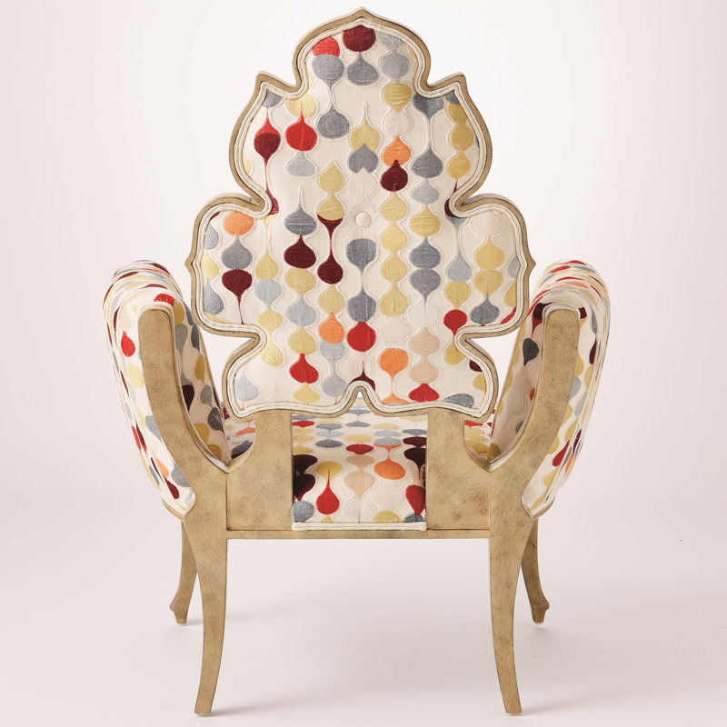 Wiggle Chair, Beige Polyester