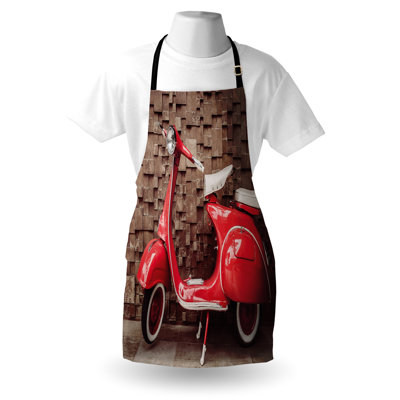 No Pattern Bib Apron