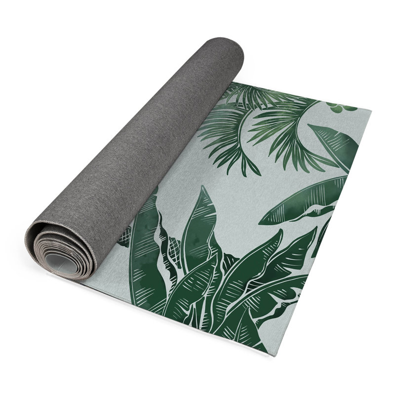 In the Jungle Outdoor Area Rug, Runner 2'6" x 8'