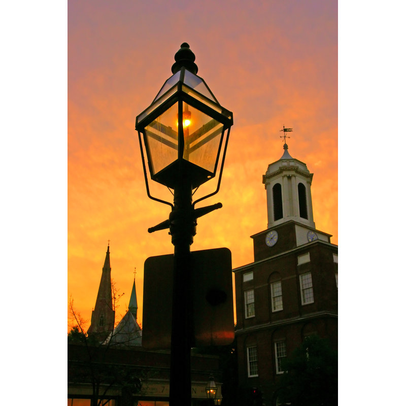 Beacon Hill, Boston by Coleong - Wrapped Canvas Print, 46cm H x 30cm W