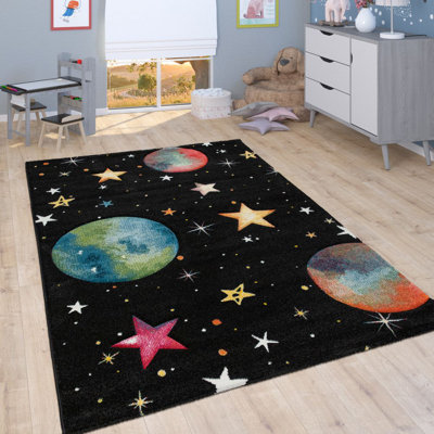 Balfour Flatweave Black Rug