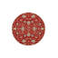 Tapis décoratif rouge à motif floral rouge à motif lavable à la machine-1814231205