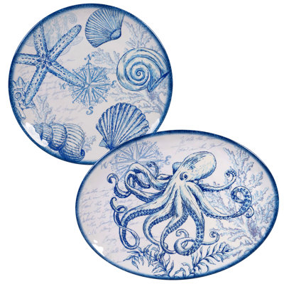 Ensemble de 2 plateaux certifiés International Oceanic