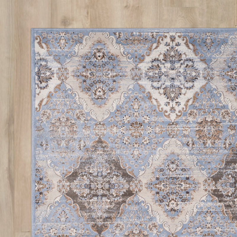 Tapis géométrique Barton, Carré 6 pi 7 po