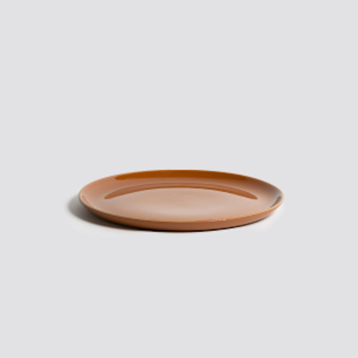 Assiettes plates S / 4 tunisiennes, Terracotta