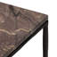 Table de chevet en marbre Piet