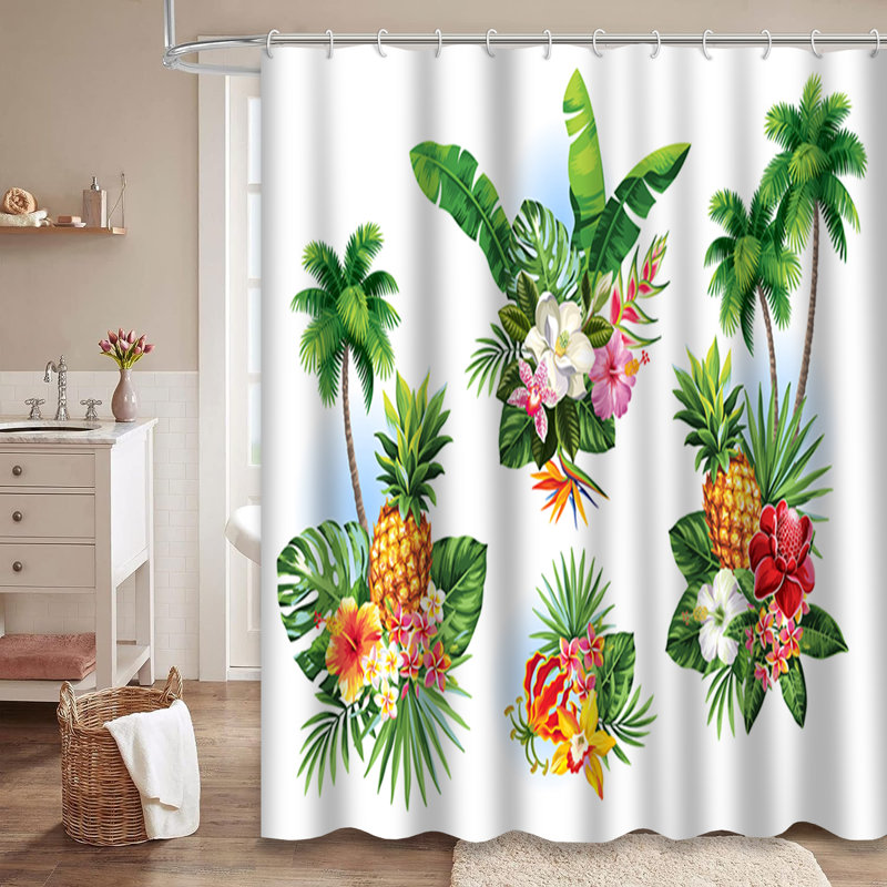 Rideau de douche à 12 crochets Coast, L 72 po x l 84 po
