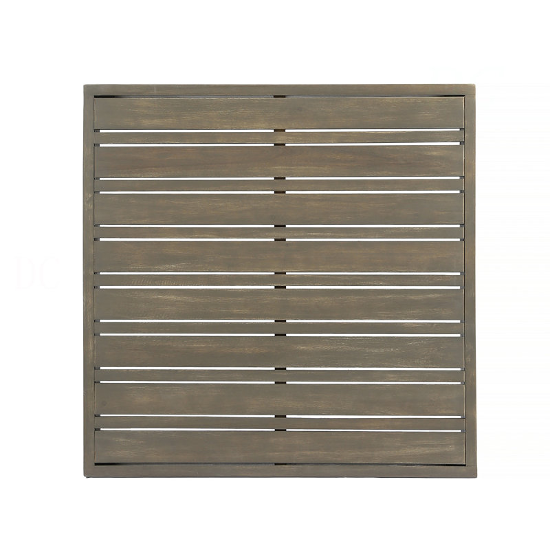 BANC D'ANGLE GAUCHE ET TABLE BASSE, Gris