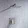 Square Pressure Balanced Complete Shower System With Rough-in Valve（black/brush Nickel/chrome/brush Gold ）